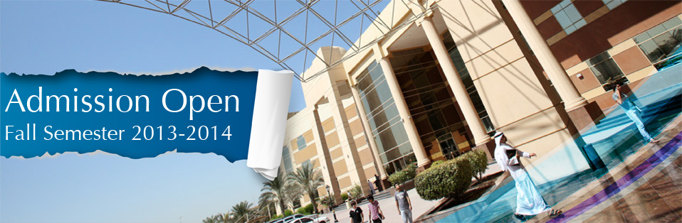 Admission Open | Fall Semester 2013-2014