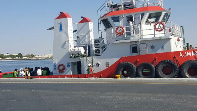 Ajman University Students Visit Ajman Port and Customs