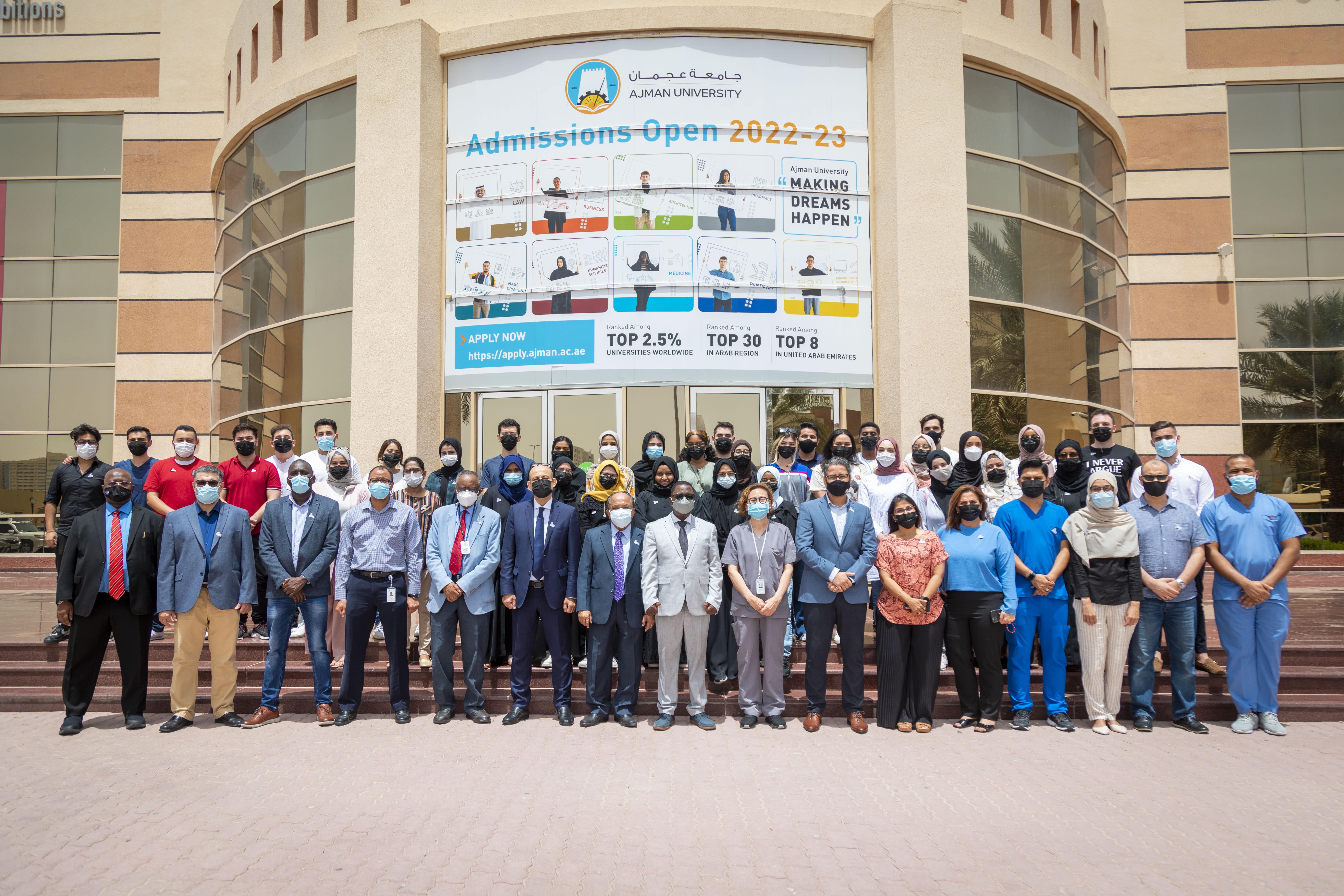 ajman-university-proudly-celebrates-emirates-medical-day-honoring-doctors-and-health-workers