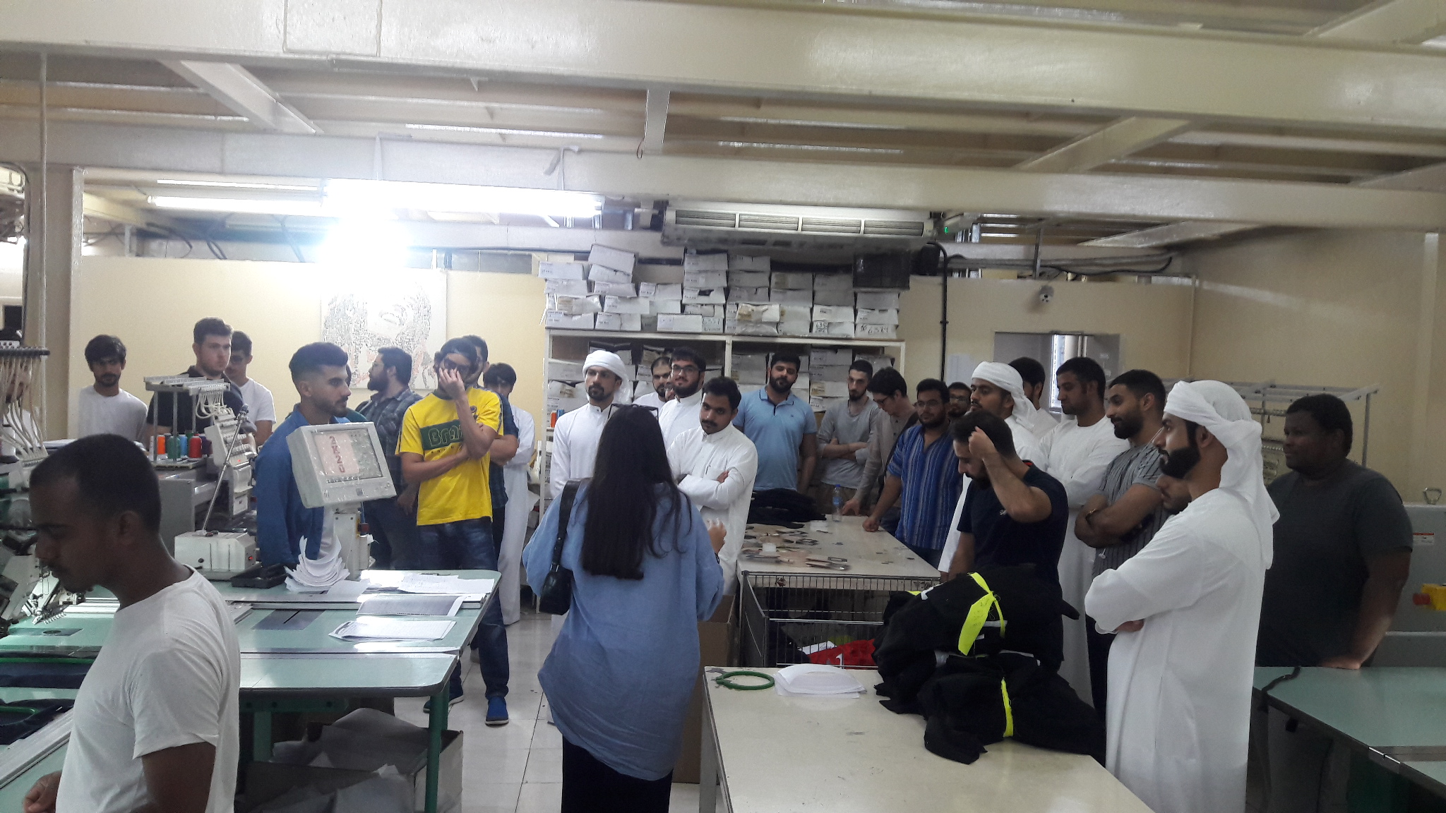 A Field Trip to Comfort Garments Factory in Ajman Best University For