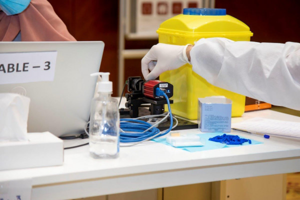 Now, Covid-19 (DPI) Testing Center Open in Ajman University
