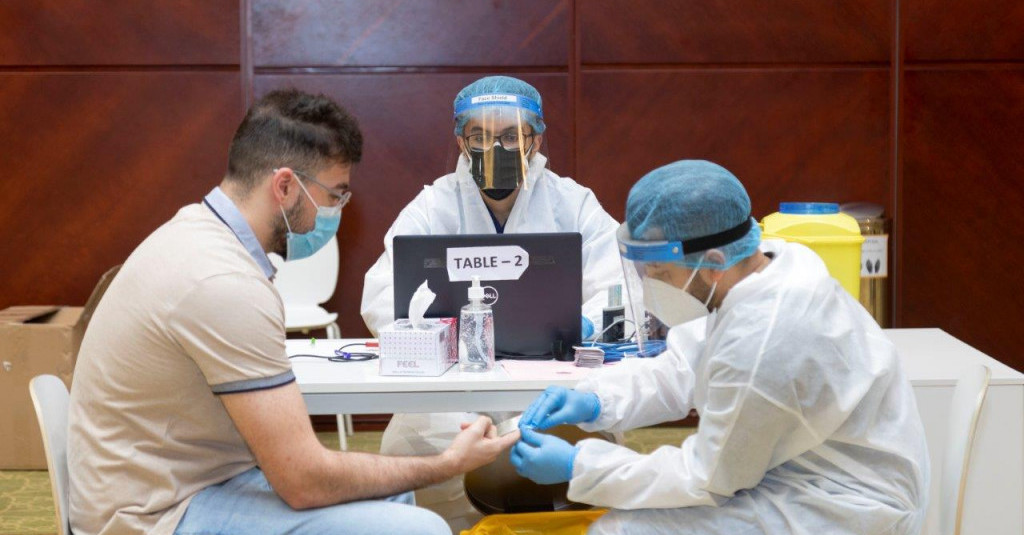 Now, Covid-19 (DPI) Testing Center Open in Ajman University