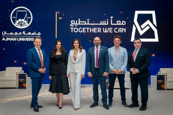 تحت رعاية سمو الشيخ عمار بن حميد النعيمي مؤتمر خريجي جامعة عجمان الأول يفتح آفاق الشراكة ويُرسّخ دور الخريجين في خدمة المجتمع