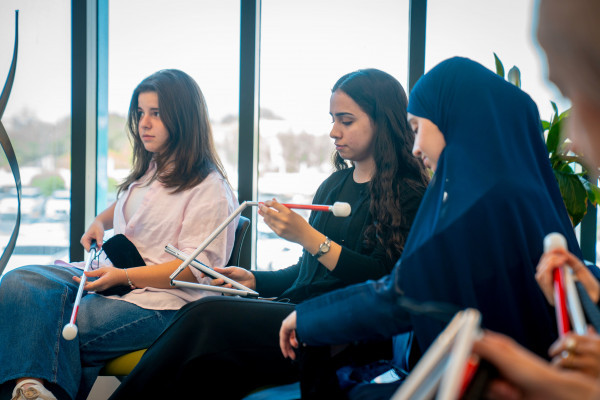 The Center for Inclusive Learning Raises Students’ Awareness of Visual Impairment Challenges