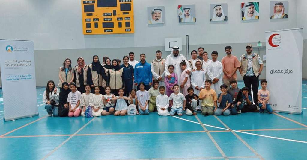 يوم للأطفال الأيتام في جامعة عجمان
