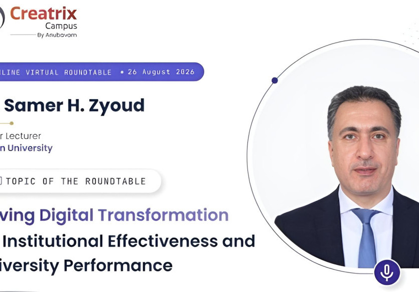 Dr. Samer H. Zyoud Shares Insights on Responsible AI Adoption in Higher Education
