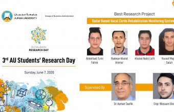 AU Students Battle Covid-19 with Smart Learning, Emergency Systems