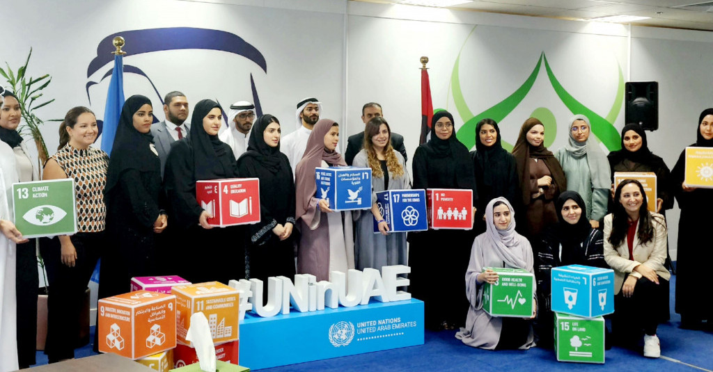 Ajman University Students Participate in the United Nations’ Youth Cafe