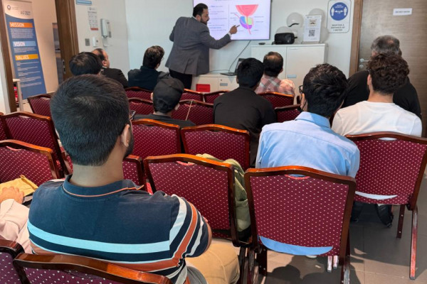 OMS Marks Movember with Men's Health Awareness Session at AU _3