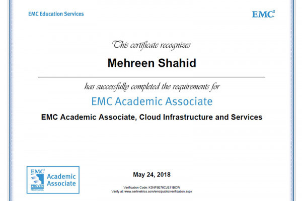 Dell EMC Cloud Computing Certification