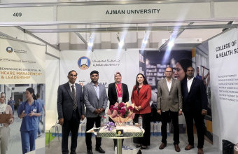 Ajman University College of Pharmacy & Health Sciences Showcases Academic and Industry Engagement at DUPHAT 2026
