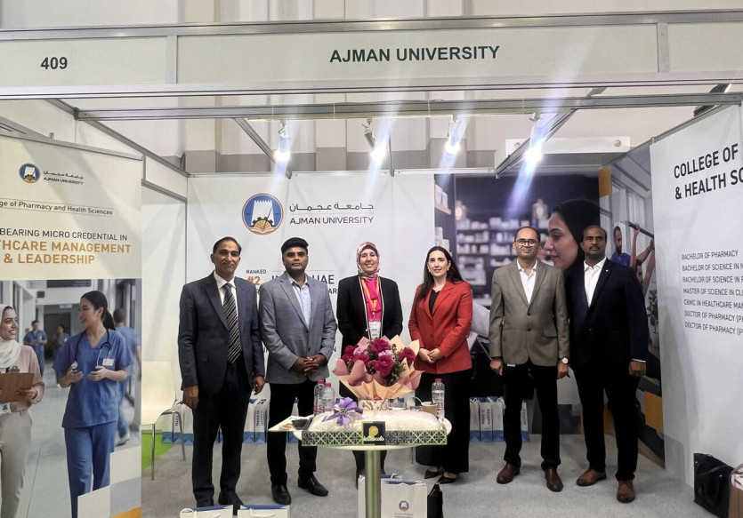 Ajman University College of Pharmacy & Health Sciences Showcases Academic and Industry Engagement at DUPHAT 2026