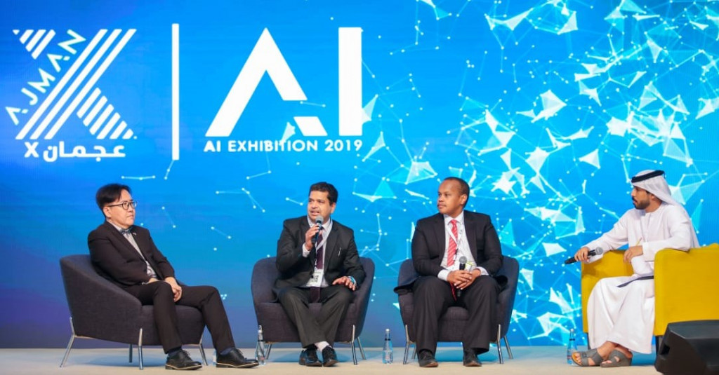 Ajman University’s professors shared their views on Artificial Intelligence at the AI Exhibition 2019