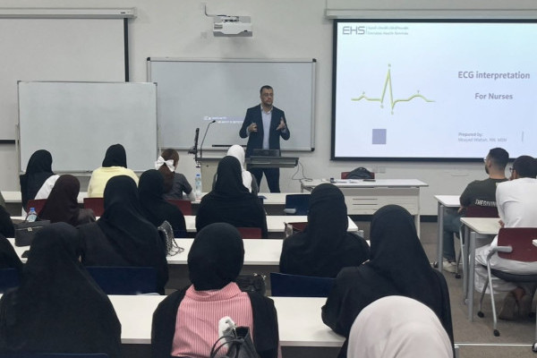 Empowering Future Nurses: Nursing Department Hosts ECG Workshop with Clinical Industry Expert