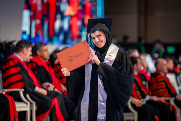 Consort of Ruler of Ajman Witnesses Graduation of 450 Female Students from UAE-Kuwait Brotherhood Class of 2026 at Ajman University