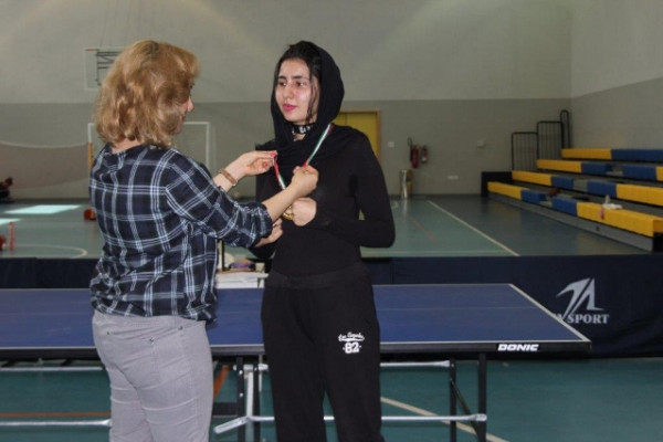 End of Table Tennis Championship for Female Students