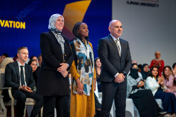 Ajman University Recognizes Excellence Across Its Academic Community and Strategic Partners at the 2024–25 Honors Assembly