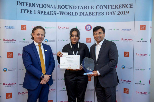 جامعة عجمان توعي بمرض السكري