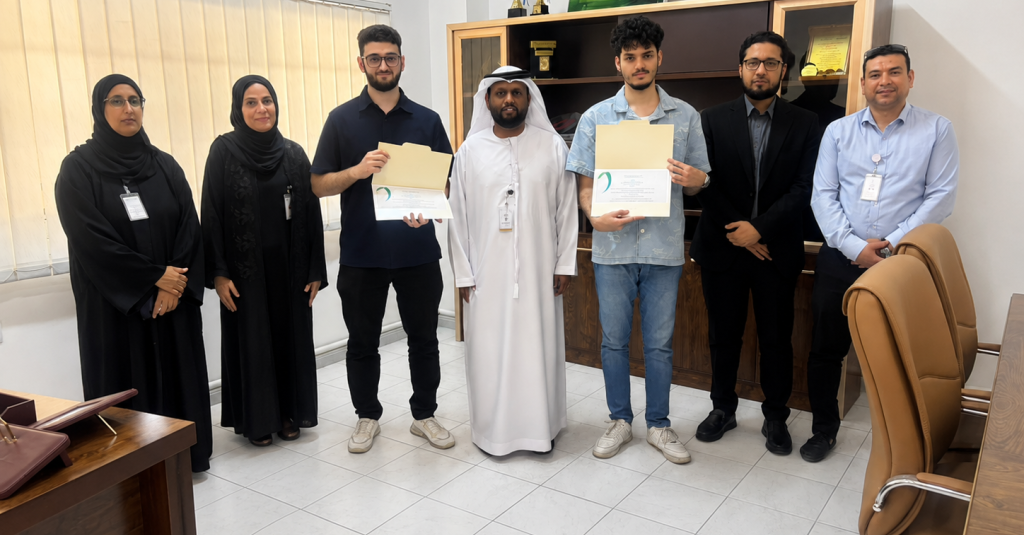 Ajman University's AI and Data Science Club Brings Hands-On AI Literacy Workshop to Manar Al Iman Charity Private School