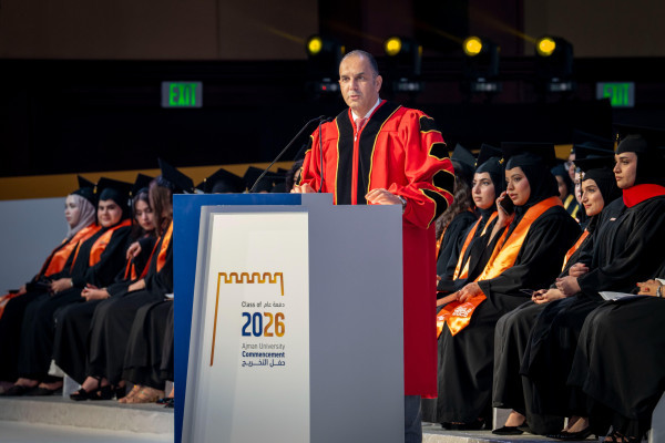 Consort of Ruler of Ajman Witnesses Graduation of 450 Female Students from UAE-Kuwait Brotherhood Class of 2026 at Ajman University