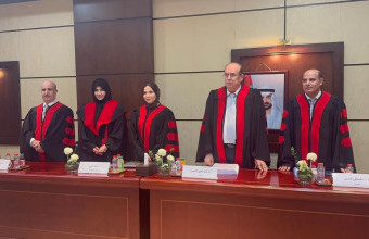الطالبة شيماء البعاج تناقش أطروحة الدكتوراه في القانون الخاص بعنوان 