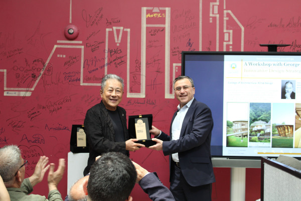 “Innovative Design Strategies”: CAAD Hosts Inspiring Workshop with Architect George Kunihiro