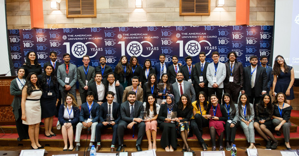 AU Students Participated in International Case Competition (ICC) at the American University in Cairo (AUC)