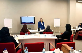 Faculty Member from College of Humanities and Sciences Participates in the 16th Social Work Conference in Sharjah