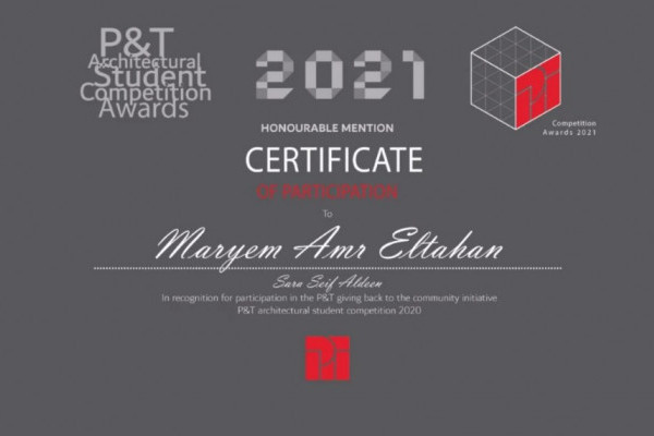 Ajman University Students participate in the P&T Architectural Student Competition Awards