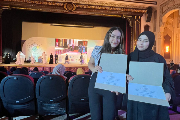 Students from the pharmacy college participated by a novel project in the Sharjah Sustainability award in its 11th cycle