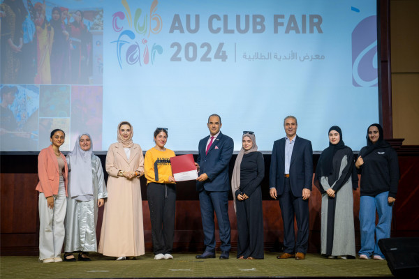 Ajman University Honors Winning Clubs in the 2024 Student Club Fair