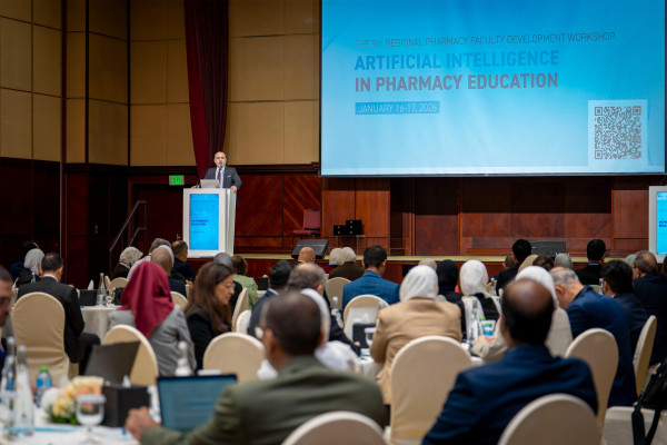 Ajman University Hosts 9th Regional Workshop to Strengthen AI Capabilities Among Pharmacy Faculty