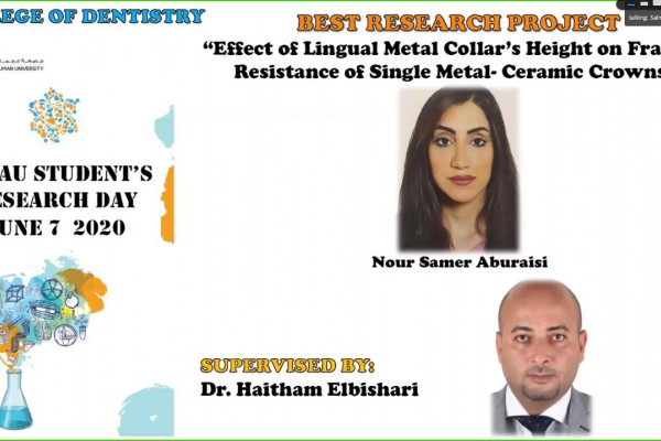 طلبة جامعة عجمان يتنافسون علميًا في زمن الكورونا ببحوث حول التعلم الذكي ونظم الطوارئ لمرضى القلب