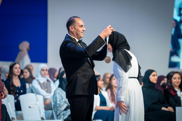 Ajman University Recognizes Excellence Across Its Academic Community and Strategic Partners at the 2024–25 Honors Assembly