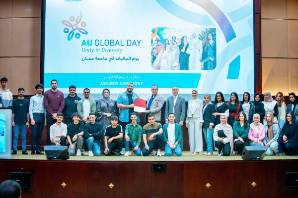 Ajman University Honors the Winning Clubs on AU Global Day 2024