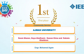 Ajman University Students Excel at IEEE UAE Student Day 2021