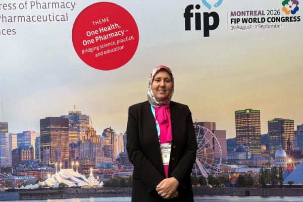 Ajman University Dean Prof. Abeer AlGhananeem Inducted as FIP Fellow at 84th FIP World Congress