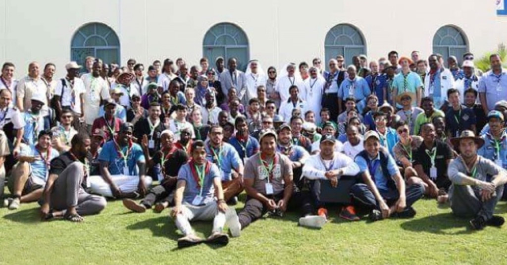 Ajman University at the 7th International Scouting Jamboree