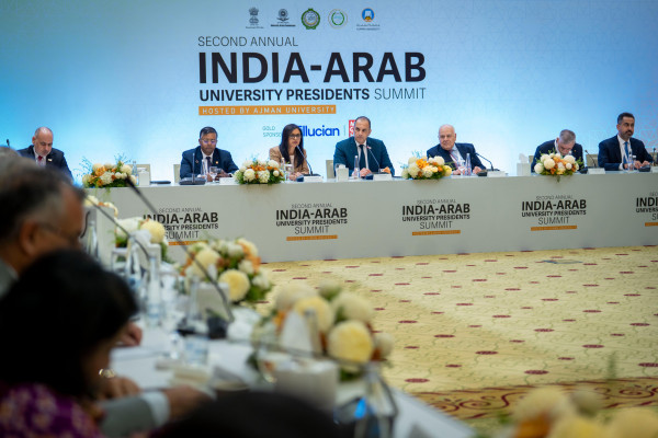 The Second Annual India–Arab University Presidents Summit Opens at Ajman University to Shape the Future of Cross-Regional Higher Education