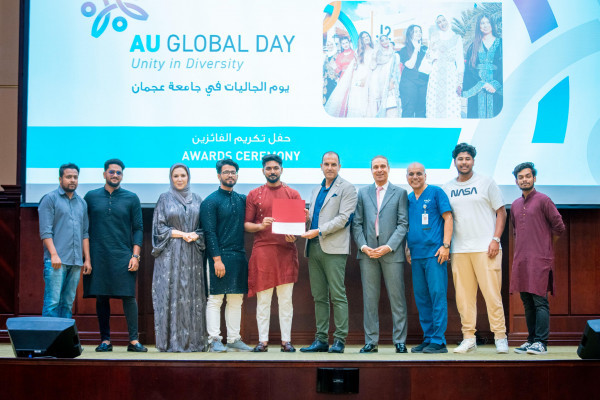Ajman University Honors the Winning Clubs on AU Global Day 2024