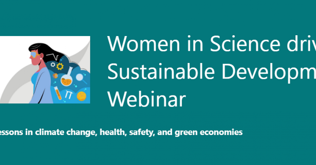 Webinar: Women in Science Drive Sustainable Development