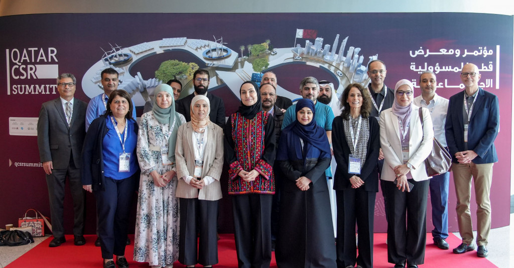 Dr. Maher Itani Represents Ajman University at MEBAS Workshop during CSR Summit in Qatar