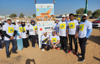 Ajman University Participates in the 'Clean UAE' Campaign in its 21st Edition