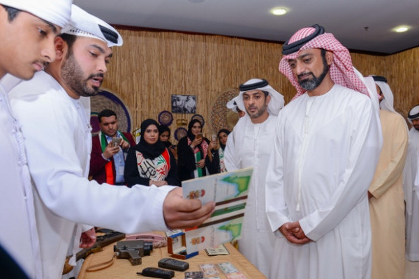 Crown Prince of Ajman Celebrates 45th UAE National Day with Ajman University Family