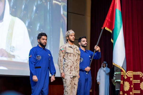 ماجد النعيمي يشهد احتفالات جامعة عجمان باليوم الوطني الـ 48