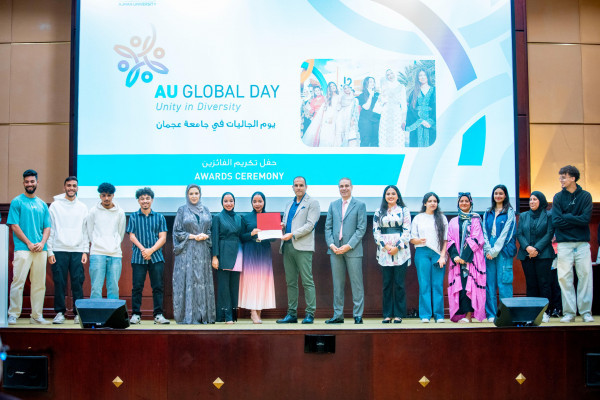 Ajman University Honors the Winning Clubs on AU Global Day 2024