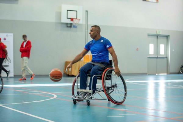 Why AU Students Play Basketball on Wheelchairs?