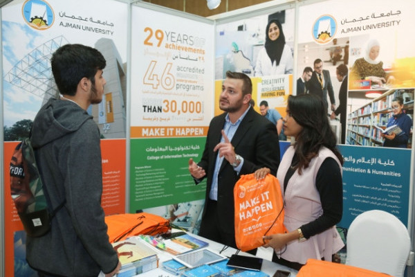 AU at High School Fairs across UAE