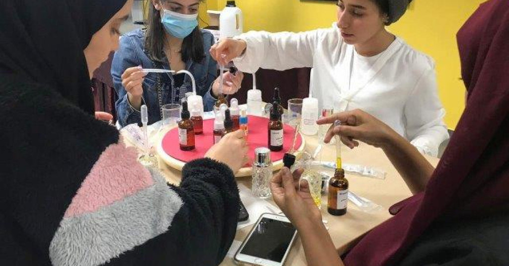 AU Students Learn How to Make Perfumes
