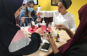 AU Students Learn How to Make Perfumes
